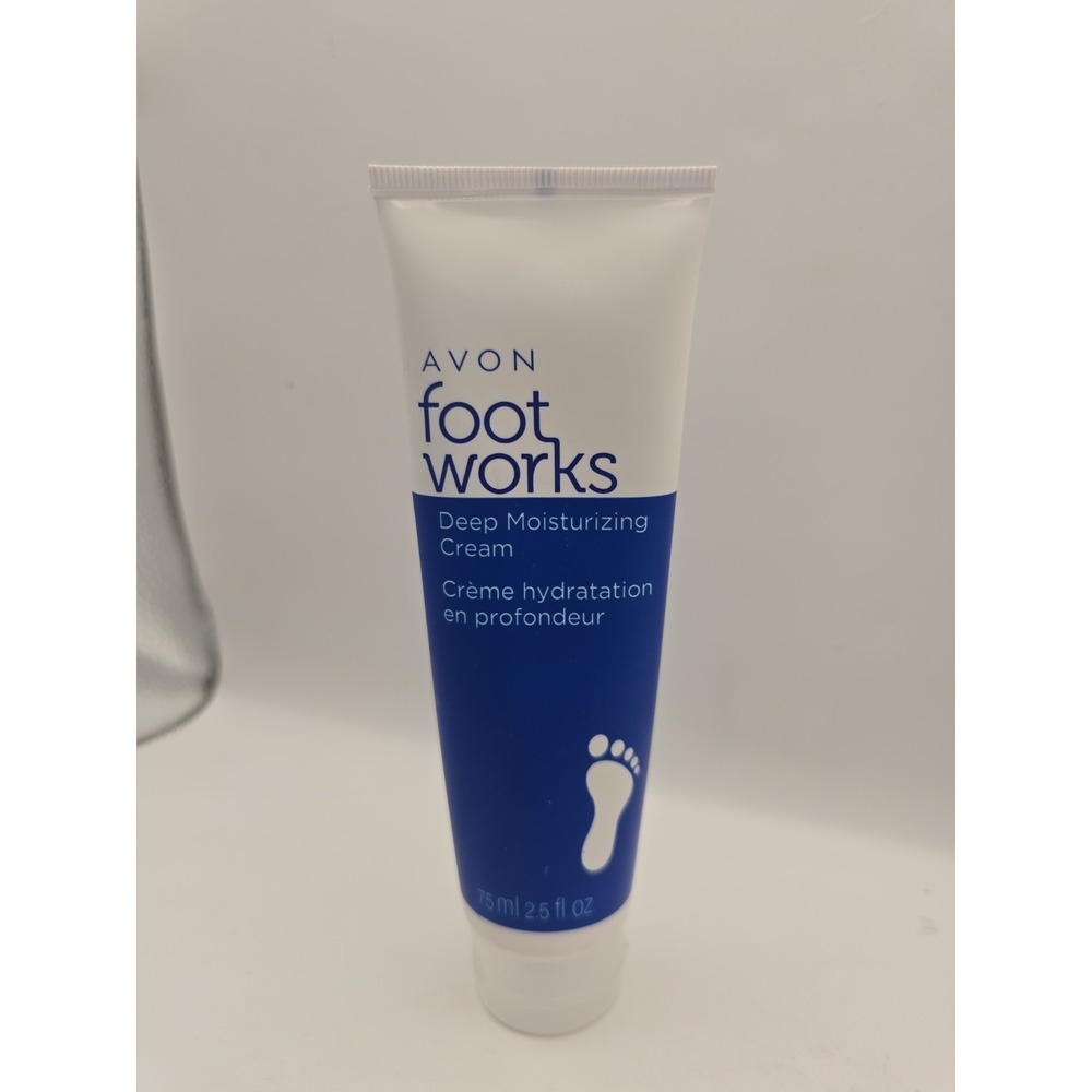 Avon Foot Works Deep Moisturizing Hydrating Foot Cream for Feet 2.5 fl oz
